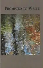 Abstract painting with vertical streaks and textured surface in muted colors.