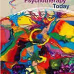 Abstract colorful artwork on a psychotherapy book cover.