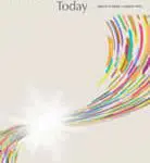 Colorful, flowing lines emerging from a bright light source.