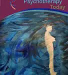 Abstract cover art featuring a human silhouette and swirling blue patterns.