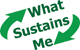 What sustains me logo