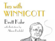 Tea with Winnicott Illustration of Donald Winnicott with text about a tea meeting.
