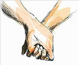 Addiction, Attachment, Trauma and Recovery: The Power of Connection Hands clasped symbolizing connection, with text about addiction and recovery.