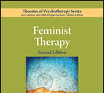 Feminist Therapy: Second Edition Cover of the book 'Feminist Therapy' Second Edition with floral and abstract art.