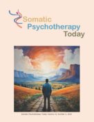 Person stands at crossroads beneath a radiant sky, symbolizing choices and inner journey.