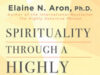 Spirituality Through a Highly Sensitive Lens: An Objective Look at Meditation Methods and Enlightenment Yellow geometric book cover with large serif title