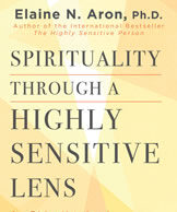 Spirituality Through a Highly Sensitive Lens: An Objective Look at Meditation Methods and Enlightenment Yellow geometric book cover with large serif title
