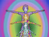 Embodied Play Therapy: Healing and Building Identity with Children Book cover with three colorful child figures