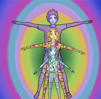 Embodied Play Therapy: Healing and Building Identity with Children Book cover with three colorful child figures